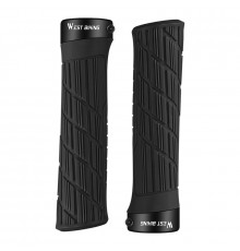 Грипси велосипедні West Biking YP0804063 Black 13342-85802