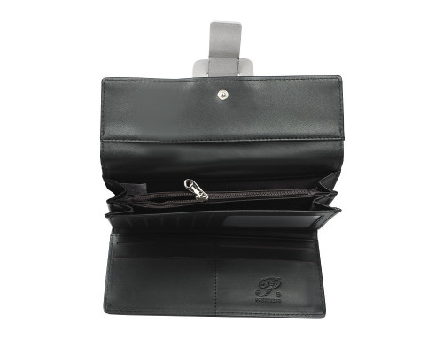 Жіночий гаманець Prettyzys PT18-989 19х10,5 см Чорний 13183-83834