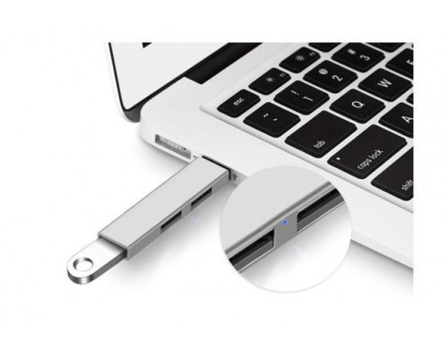 Адаптер перехідник GT Type-C 3.1 на USB 3.0 Сірий (С051250)