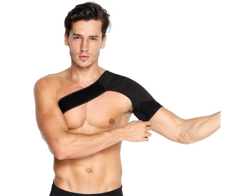 Фіксатор плечового суглоба AOLIKES A-1693 Лівий black (6135-21280)