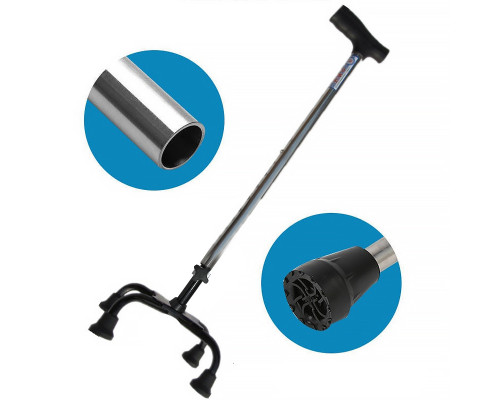 Тростина квадропід Lesko YK-61 4 Legs з регульованою висотою