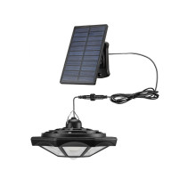 Кемпінговий ліхтар підвісний із сонячною батареєю пультом X-BALOG BL-ZB168A 13257-84515