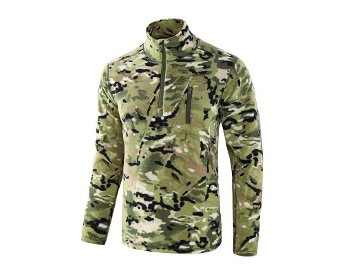 Тактична кофта Lesko A973 Camouflage CP 2XL Тактична кофта Lesko A973 Camouflage CP 2XL