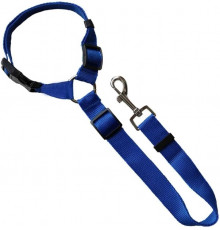 Ремінь безпеки в автомобіль для собаки Blue (050599) 4Dog