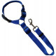 Ремінь безпеки в автомобіль для собаки Blue (050599) 4Dog