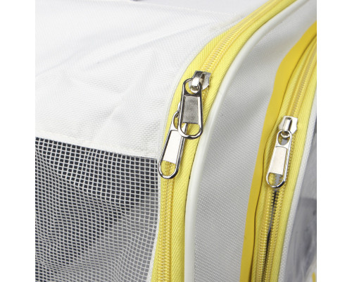 Рюкзак-перенесення для котів та собак Taotaopets 247722 34х29,5 см Yellow 12985-83994