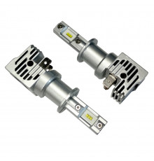 Комплект LED ламп HeadLight M3 H3 (Pk22s) 27W 9-32V 6000K з активним охолодженням
