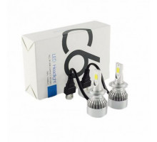 Комплект LED ламп C6 HeadLight H7 12v COB