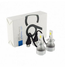 Комплект LED ламп C6 HeadLight H7 12v COB