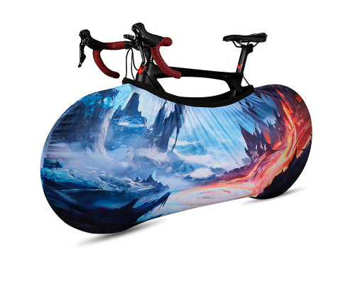 Чохол для велосипеда West Biking 0719219 Ice and fire M Різнокольоровий (10783-60302)