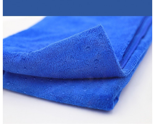 Набір мікрофібри двосторонньої iBlue 30х30 см 5 шт Синій (С050527-5)