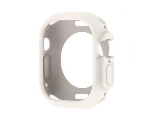 Захисний чохол для Apple Watch СВ 44 мм Білий 457767649 Захисний чохол для Apple Watch СВ 44 мм Білий 457767649
