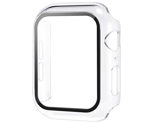 Захисний чохол зі склом Choice для Apple Watch 45 мм Прозорий Захисний чохол зі склом Choice для Apple Watch 45 мм Прозорий