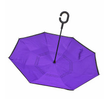Розумна парасолька навпаки Up-Brella Фіолетовий (2907-13269)