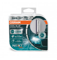 Комплект ксенонових ламп Osram D2S 35W P32d-2 Cool Blue Intense Next Gen (66240CBN-HCB)