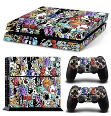 Наклейка PS4 Fat вінілова наклейка Choice для Sony PlayStation PS4 Fat DualShock 4 Brains