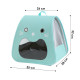 Рюкзак-перенесення для котів та собак Taotaopets 247723 32х35 см Turquoise 12986-84067