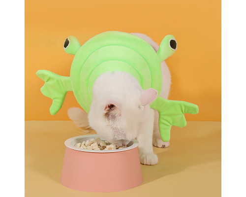 М'який комір-подушка для кішок Lesko DT-613 L Green Frog М'який комір-подушка для кішок Lesko DT-613 L Green Frog