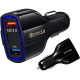 Автомобільний зарядний пристрій No Brand CWa 2USB Type-C PD35W QC 3.0 Black (03050553)