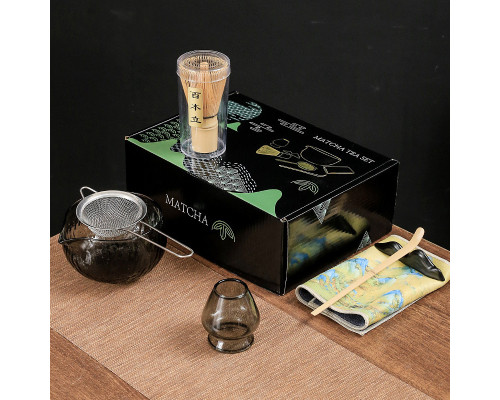 Набір Mavanto 5465 Black для приготування чаю матчу 7 Набір Mavanto 5465 Black для приготування чаю матчу 7