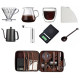 Дорожній кавовий набір Ecocoffee TS-05 Black з 8 предметів