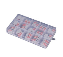 Клеми для швидкого монтажу типу Wago 0,08-4 мм² 60 шт Сірий (С051153)