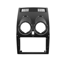 Перехідна рамка Lesko для Nissan Qashqai 2008-2015 F-6359 Black (6478-22659)