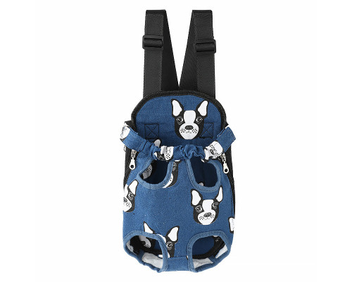 Рюкзак- кенгуру для тварин No Brand SY210814 Dog L Синій (12491-76060)