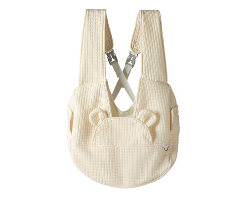 Нагрудна сумка-перенесення для котів та собак No Brand 2307MSML1185 White