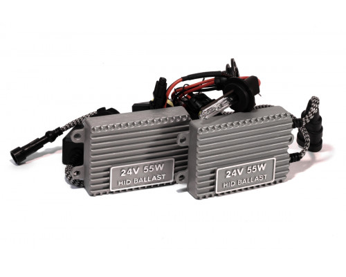 Комплект ксенону КВАНТ H7 6000К 24v з блоками AC Комплект ксенону КВАНТ H7 6000К 24v з блоками AC