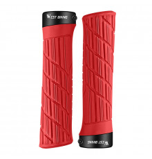 Грипси велосипедні West Biking YP0804063 Red 13342-85805
