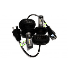 Комплект LED ламп HeadLight S1 H4 6000K 4000lm з радіатором
