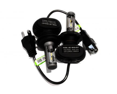 Комплект LED ламп HeadLight S1 H4 6000K 4000lm з радіатором Комплект LED ламп HeadLight S1 H4 6000K 4000lm з радіатором