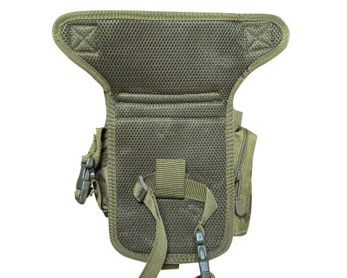 Сумка тактична на стегно Aokali Outdoor A90 30х22 см Green 5358-63124 Сумка тактична на стегно Aokali Outdoor A90 30х22 см Green 5358-63124