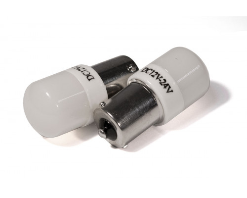 Світлодіодна лампа StarLight T25 6 діодів SMD 3030 12-24V 5W WHITE матова лінза з керамічним ободом Світлодіодна лампа StarLight T25 6 діодів SMD 3030 12-24V 5W WHITE матова лінза з керамічним ободом
