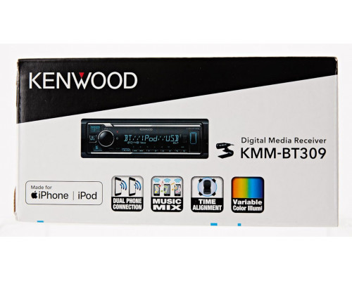Автомагнітола Kenwood KMM-BT309 Автомагнітола Kenwood KMM-BT309