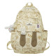 Рюкзак підлітковий Lesko 230632 Beige Зайчик 20 л