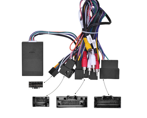 Адаптер підсилювача Feeldo Ford Focus 2011-2019 / Mondeo 2011-2019 / Escape 2012-2019 / EcoSport 2014+ CAN-BUS (6567)