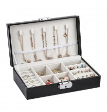 Скринька для прикрас Casegrace SP-01155 21х12 см Black 13161-83886