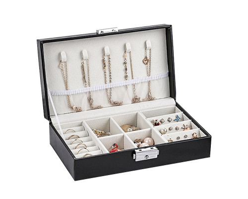 Скринька для прикрас Casegrace SP-01155 21х12 см Black 13161-83886