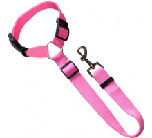 Ремінь безпеки в автомобіль для собаки Pink (050597) 4Dog