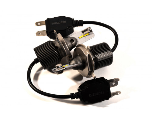Комплект LED ламп HeadLight F8L H4 (P43t) 30W 12V 3720Lm з пасивним охолодженням Комплект LED ламп HeadLight F8L H4 (P43t) 30W 12V 3720Lm з пасивним охолодженням