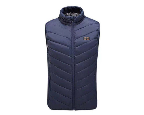 Жилетка з підігрівом Lesko M01-9S 2XL Blue Жилетка з підігрівом Lesko M01-9S 2XL Blue