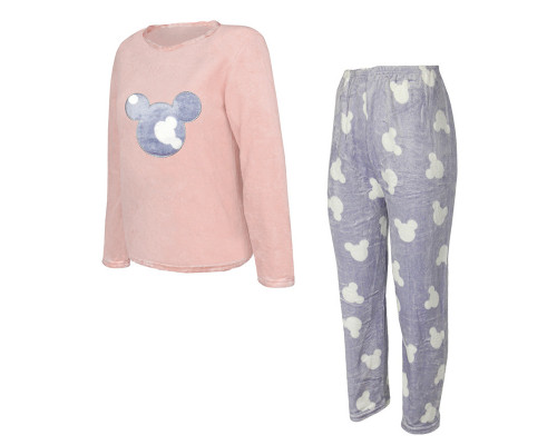 Жіноча піжама Lesko Mickey Mouse L Multicolor Жіноча піжама Lesko Mickey Mouse L Multicolor