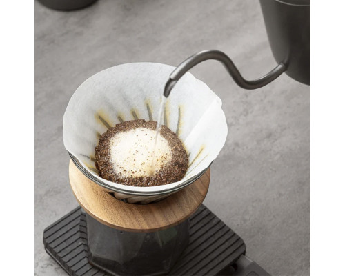 Чайник для заварювання кави Choxila 11625 350 мл Black 13022-84142