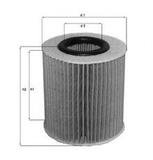 Фільтр масляний Mahle OX166/1D BMW