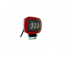 Світлодіодна фара AllLight 30W(A) 3chip spot 9-30V (RED)