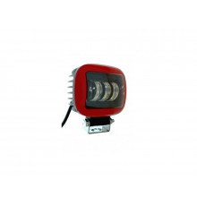 Світлодіодна фара AllLight 30W(A) 3chip spot 9-30V (RED)