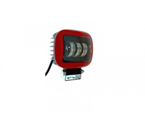 Світлодіодна фара AllLight 30W(A) 3chip spot 9-30V (RED) Світлодіодна фара AllLight 30W(A) 3chip spot 9-30V (RED)