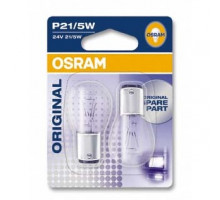 Автолампа ук. OSRAM 7537-02B P21/5W 24V BAY15d 10X2 Blister